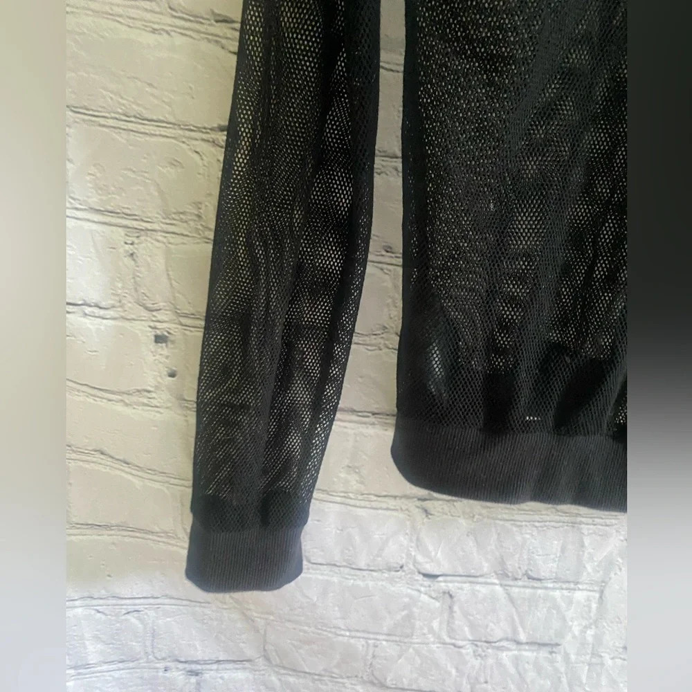 5/$20 Guess Los Angeles Women’s Mesh‎ Zip Up Hoodie Medium - Picture 2 of 7